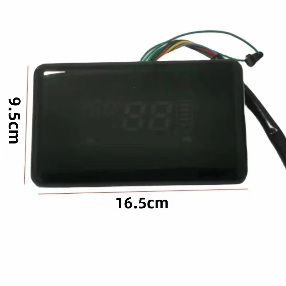 Plastic Electric Vehicle LED Display 48V 60V 72V Multi-Voltage Speedometer Screen Digital Waterproof Instrument Control Panel view 6