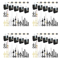 20 Pcs Clock Movement Mechanism Parts Silence Quartz DIY Wall Clock With 28 Different Pairs Clock Hands Replacement Kit