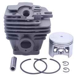 49mm Cylinder Piston Kit For Stihl MS361 MS 361 Chainsaws Replacement 1135 020 1202 Big Bore Nikasil Pin Ring Circlips