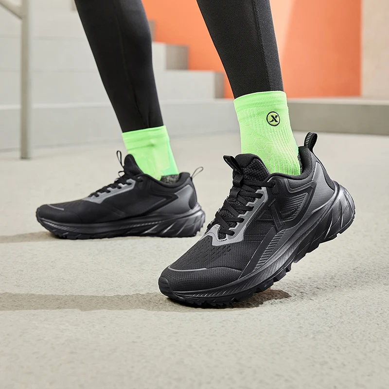 Xtep Shuran Running Shoes For Men  Winter Stability Sports Shoes Cushioning Rebound Sneakers 976419110047