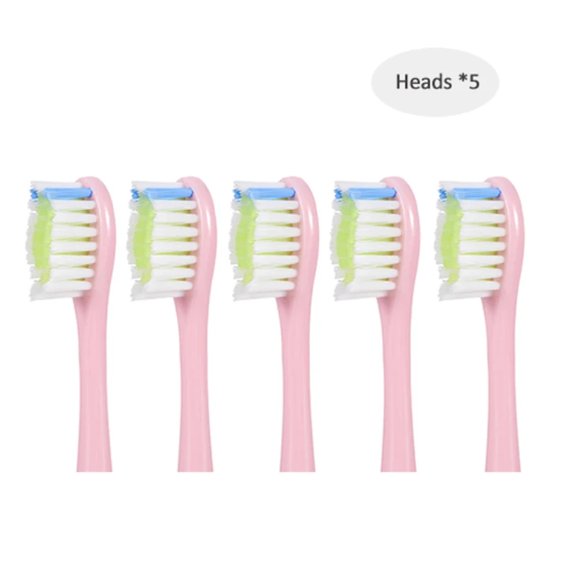 CANDOUR cd5166 cd5168 cd5133 Sonic Electric Toothbrush Replaceable Heads Soft Dupont brush   Toothbrush Head