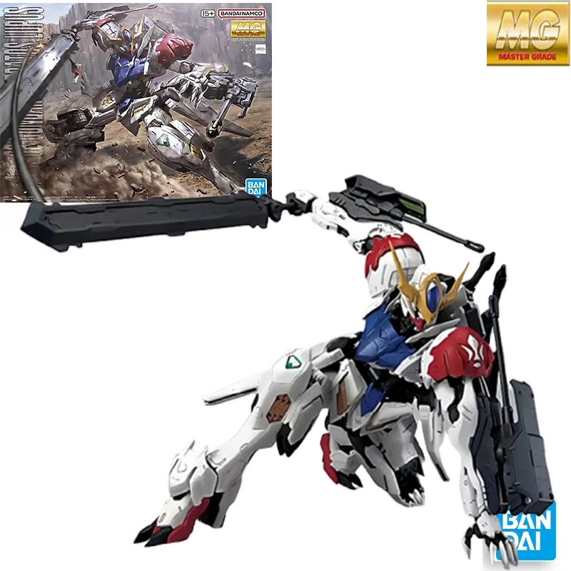 

Original In Stock Bandai MODELKIT MG 1/100 Gundam Barbatos Lupus Model Kit Anime Action Fighter Assembly Model Toy gift For kid