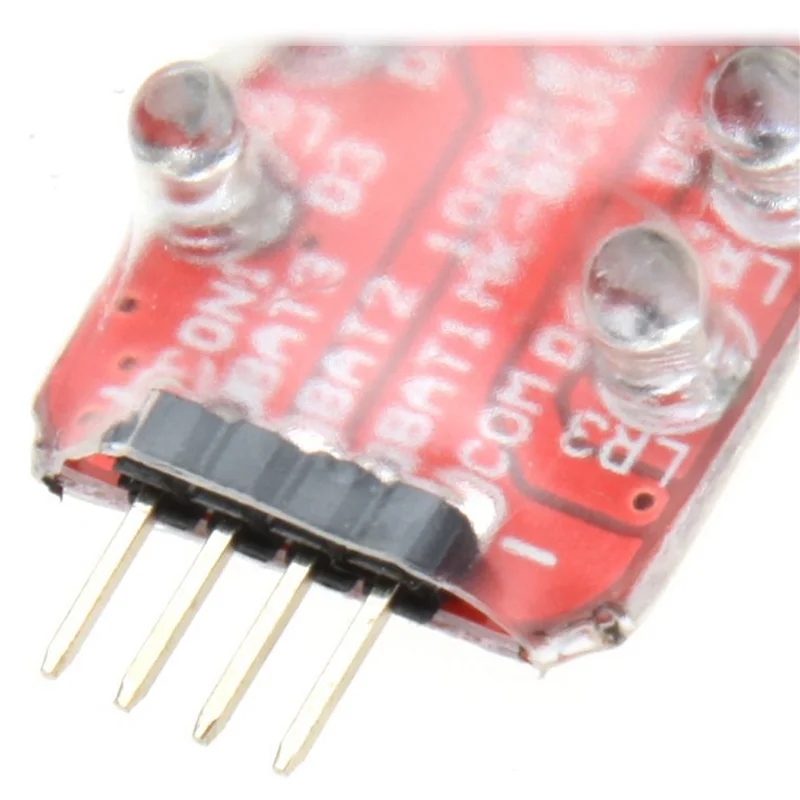 4X Forte Hailer Lipo Batteria Tensione Allarme Display Controllore 2-3S Display A LED Per RC Elicottero Quadcopter Auto Battery-A74Z