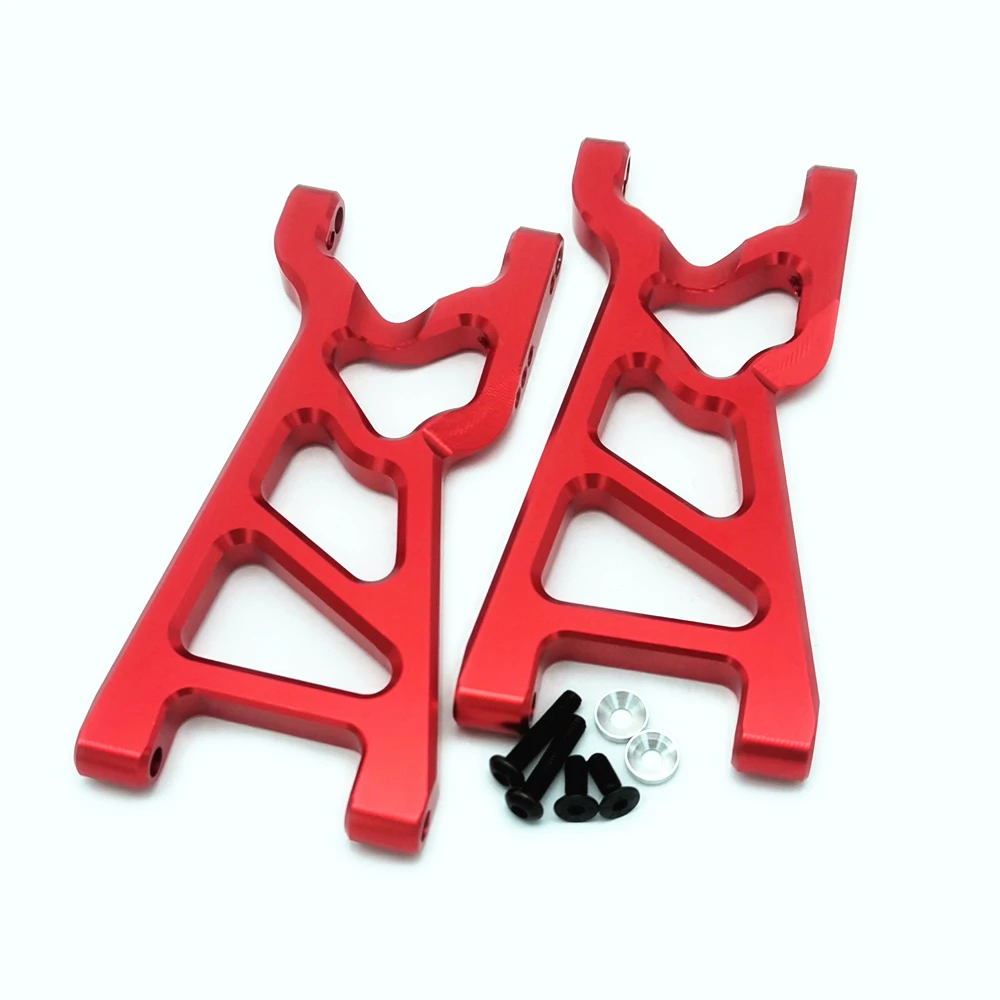 Para Arrma 1/10 Vorteks Big Rock Granito Senton brazos inferiores de suspensión trasera de aluminio AR330516