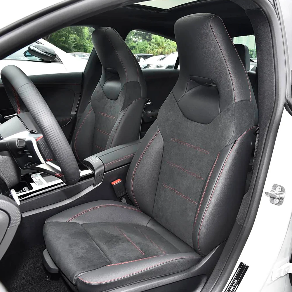 

Car Special Seat Cover For Mercedes Benz CLA 2020 2021 2022 2023 2024 2025 2026 PU Leather Seat Cushion Protector Seat Covers