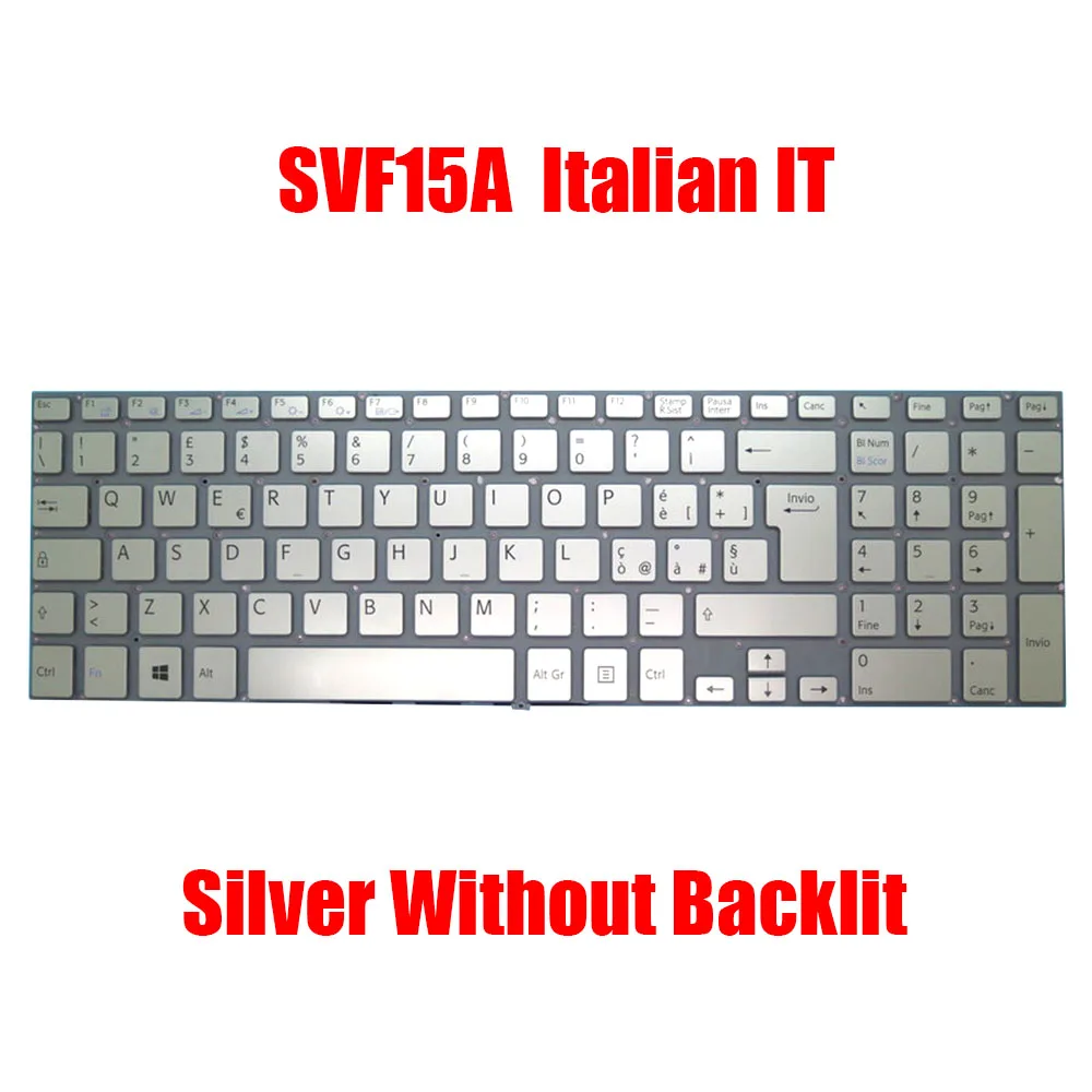 IT KR TI Laptop Keyboard For SONY SVF15A 149241661IT 149241961IT 149242471TH 149242441KR Italian Korea Thailand