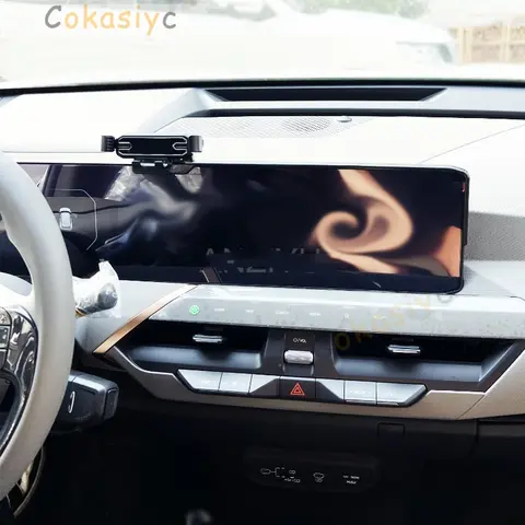 기아 EV5 2024 2025 차량용 휴대폰 거치대 화면 고정 베이스, 마그네틱 차량용 휴대폰 무선 충전 스탠드, 회전식 맥세이프