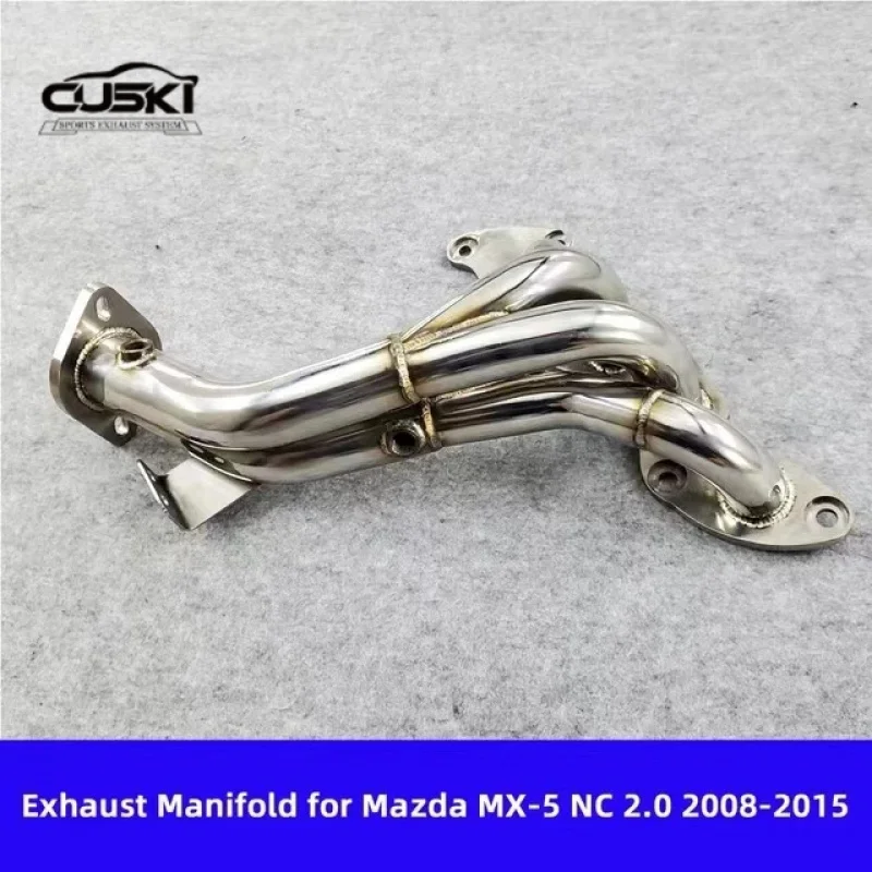 

High Flow Exhaust Manifold for Mazda MX-5 NC 2.0 2008-2015 quality Stainless Steel Car Exhaust Modification Accessories