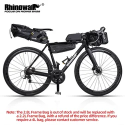 Rhinowalk Bicycle Bag Set Waterproof Bike Cycling Bag Sets Bicycle Saddle Handlebar Frame Tube Bag Road Bike Travel Accessories