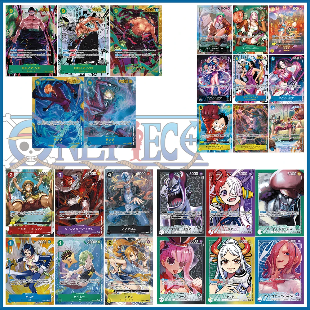 Anime One Piece DIY ACG Uta Boa Hancock Perona Roronoa Zoro Battle Game Jouets, Cartes à collectionner pour garçons, Cadeaux de Noël et d'anniversaire