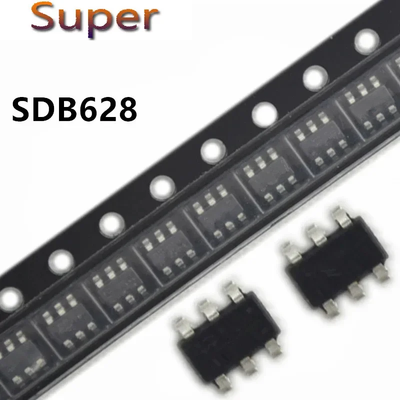 10pcs New SDB628 B628 B6284 sot23-6 Chipset