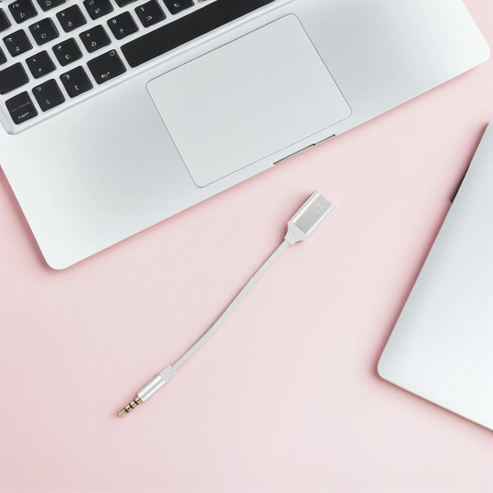 

2Pcs USB C to Audio Jack Adapter 3.5mm Silver Metal Housing Hifi Audio Transmission for Smartphones Tablets Dongle Adapter USB C