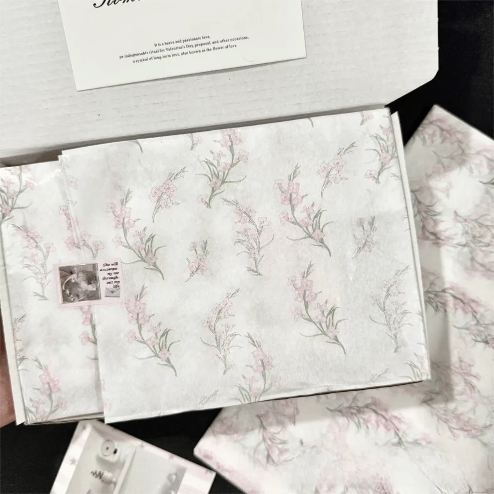 Flower Wrap Kraft - 10 STKS Handgewreven Strik Sydney Papier