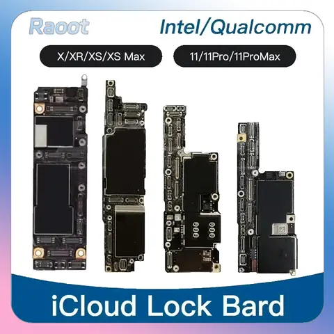 ID Motherboard ICloud Lock On Screen Test mainboard For iPhone X XS XSMAX XR 11 Pro max Swap Practice Logic Board Complete Power