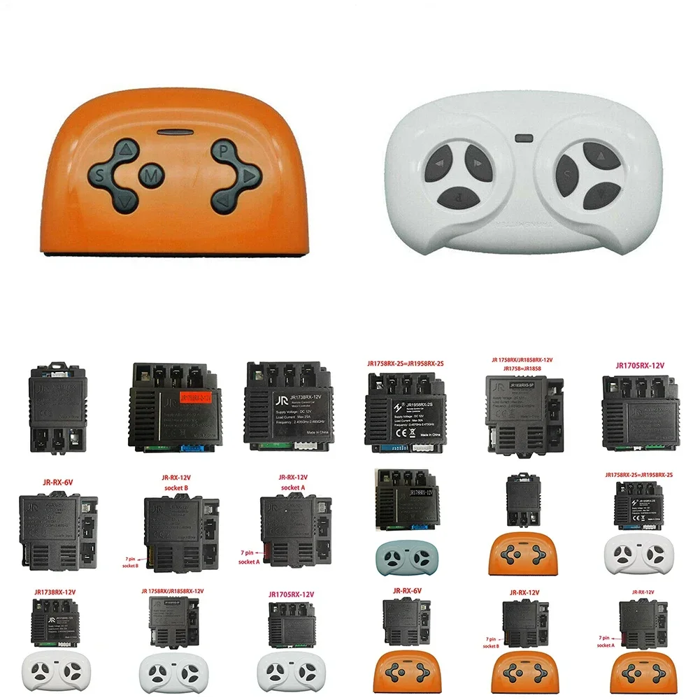 Accessoires de Poussette RC 1 RC 2 JR RX 12V A JR RX 12V A Ensemble Complet JR RX 12V B JR RX 12V B Ensemble Complet JR RX 6V JR RX 6V