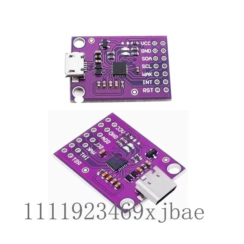 CP2112 USB To I2C Adapter Debug Board With Type‑C Micro‑USB Interface Signal Converter Module