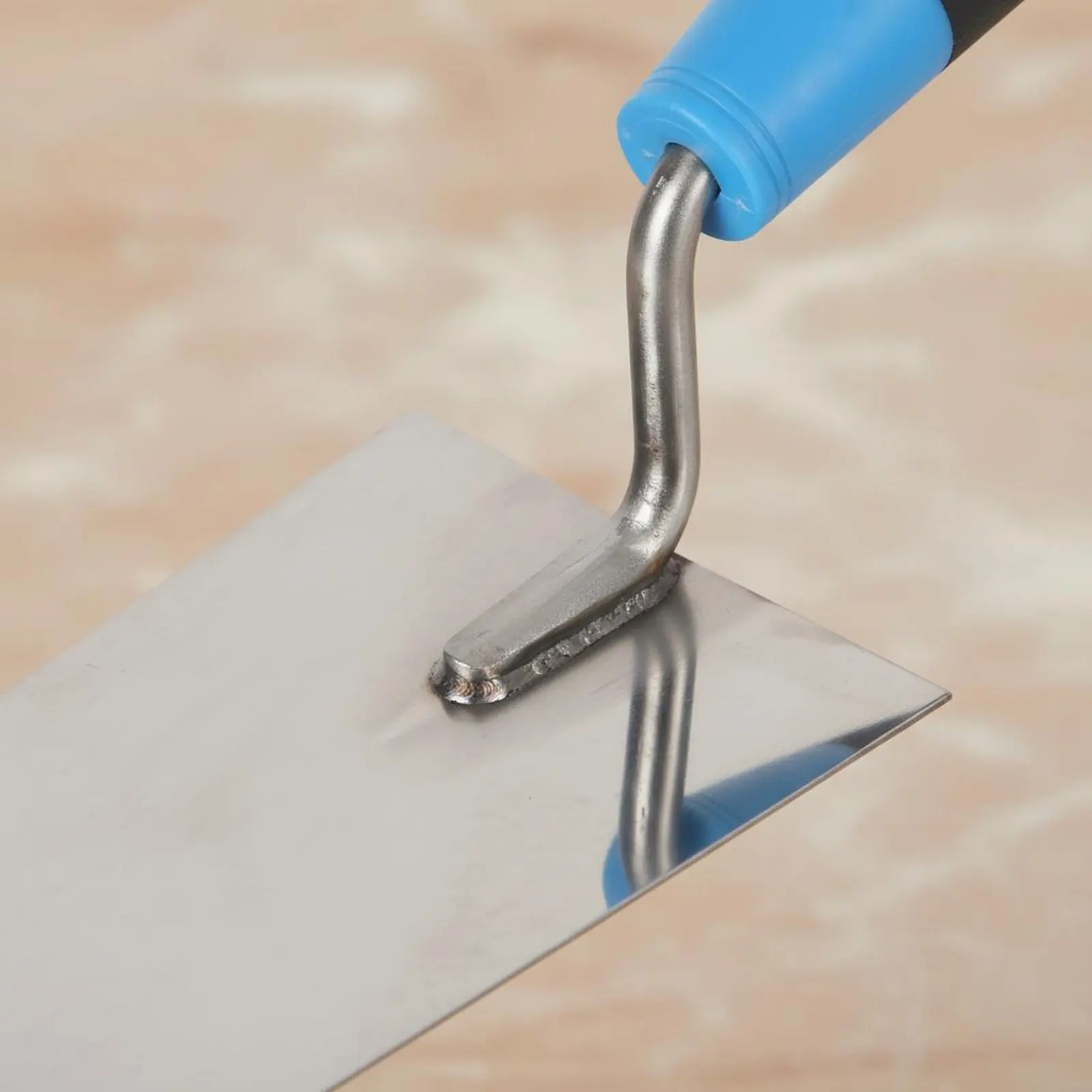 Stainless Steel Masonry Trowel Flat Blade Curved Shank Trowel