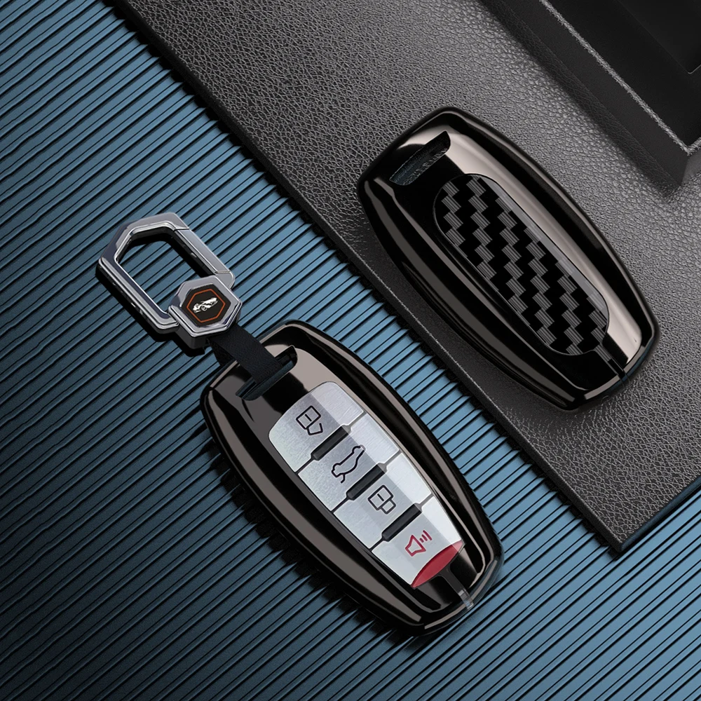 Zinc Alloy Car Key Case Cover for Great Wall Haval Jolion 2022 H6 H7 H4 H9 F5 F7 F7X F7H H2S GMW Dargo Shell Accessories