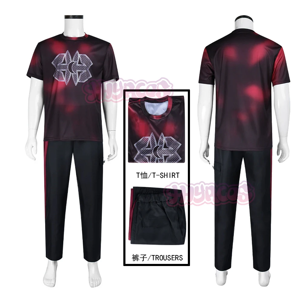 

Movie Victor Cosplay Costume T-shirt Pants Man Women Halloween Carnival Cosplay Victor Customized Clothes Accessories