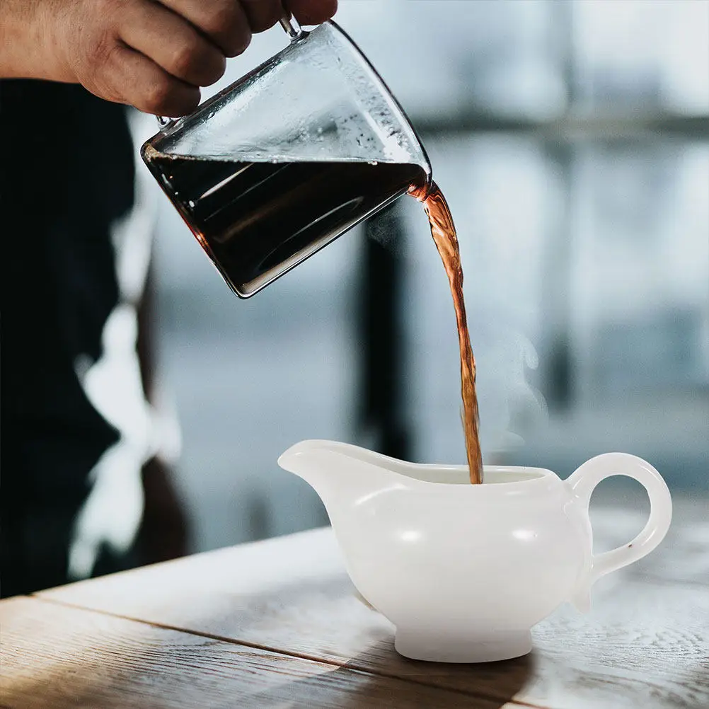 2 piezas de tazón de cerámica con asa, taza premium para salsa, café, leche, zumo, yogur, dispensador de aderezos para ensaladas y condimentos