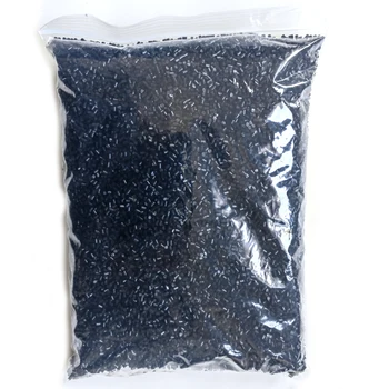 100g-1kg cor preta de alta qualidade cor de grânulo de cola de queratina italiana para extensão de cabelo de fusão quente/ponta i/ponta u