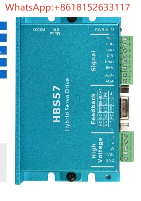 57 محرك سيرفو هجين ثلاثي الطور 573HBM20-1000 محرك مجموعة HBS57