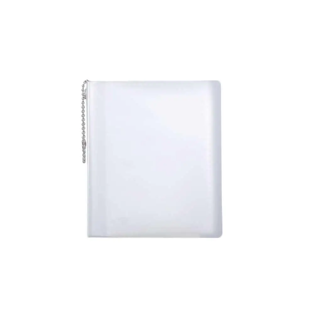 Cute 2/3 inch Frosted cover Card Holder Photo Collection Mini Photo Organizer Key Chain Bag Pendant Album Key Ring Photo Album
