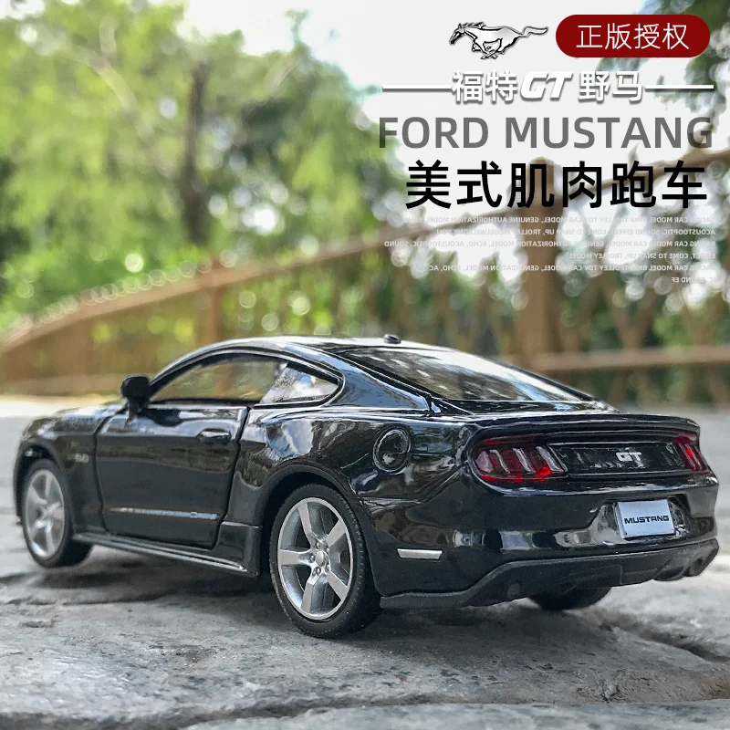 

1:36 модель спортивного автомобиля из сплава Mustang, литая под давлением металлическая модель автомобиля, имитация детской игрушки в подарок