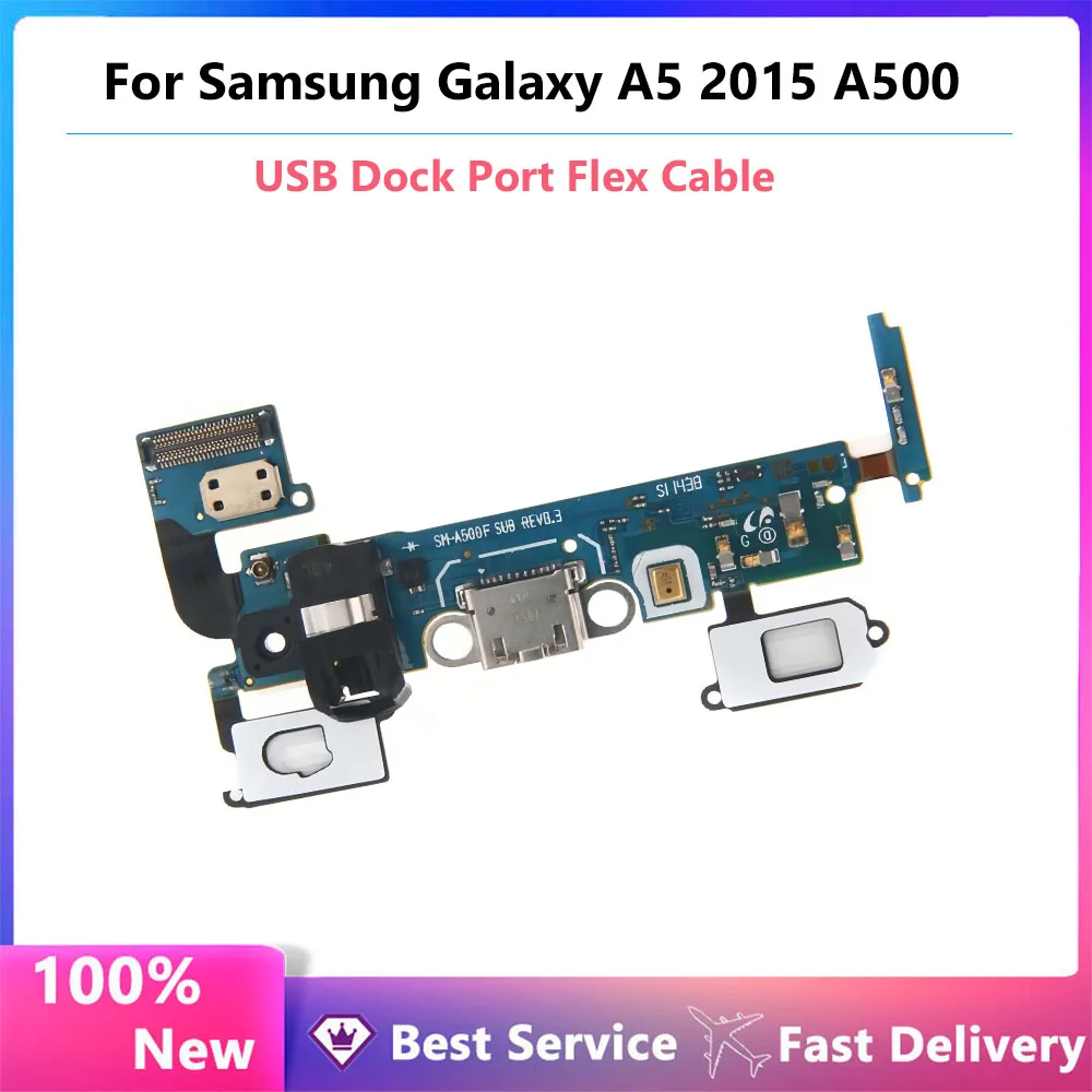 Taste Flex Kabel für Samsung A500F A500FU A500H A500M Galaxy A5 (mikrofon kopfhörer stecker, lade connector, rückkehr taste