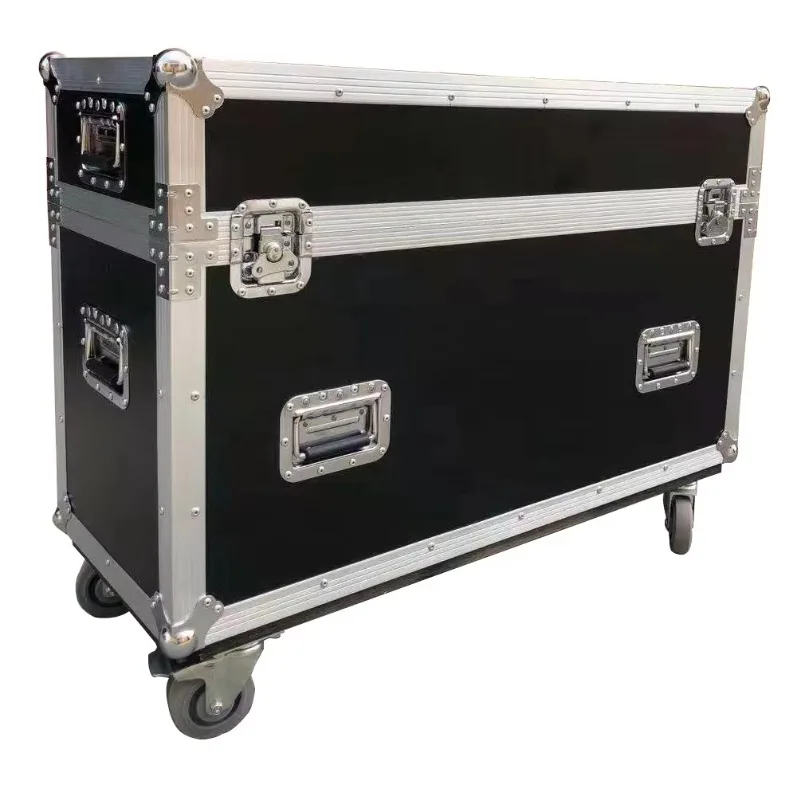 

ized Universal Dual Plasma TV Flight Road Case for 55 Inch 60 Inch 65 Inch LCD TV