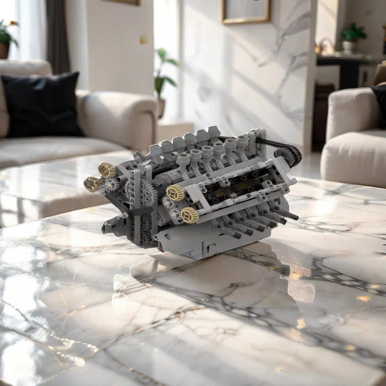 MOC-40128 V12 Engine Building Kit-788pcs Technical Model with Digital Instructions DIY Educational Toy for Adults & Teens