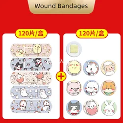 240pcs Patch Waterproof Wound Adhesive Bandages For Kids Cute Bandaid Plaster Stickers Accessories