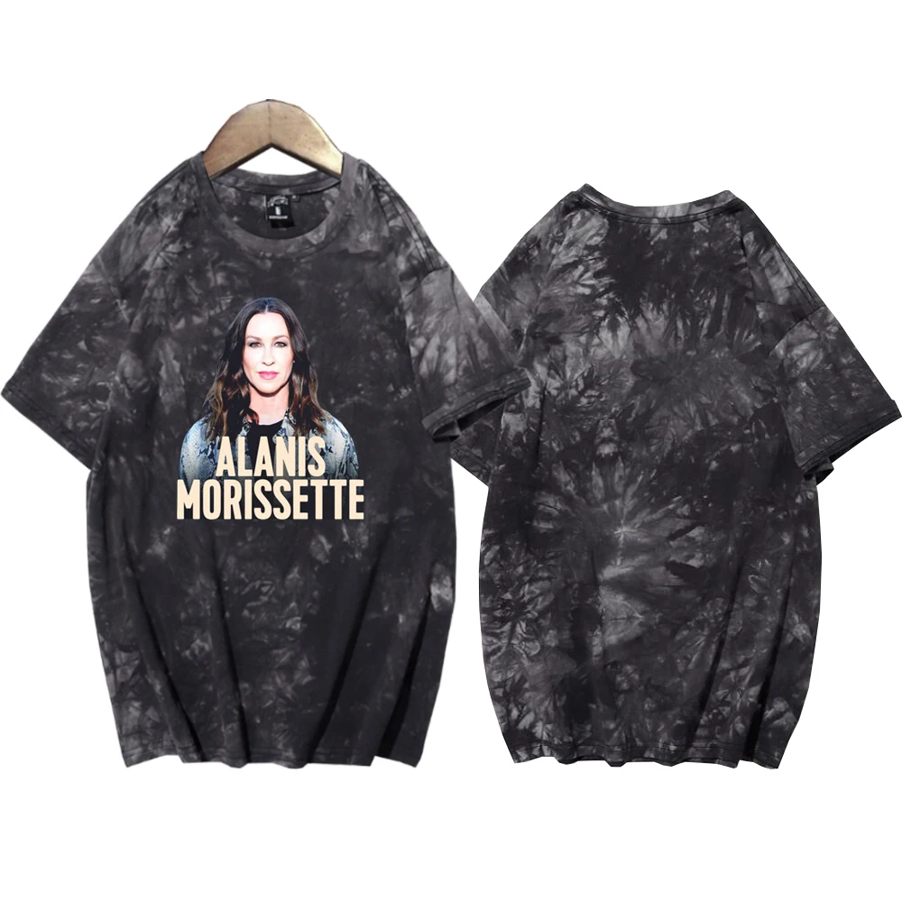 

Alanis Morissette The Triple Moon Tour 2024 Tie Dye Shirts Man Woman Harajuku Summer Casual Tee Tops Regular Tops Oversize