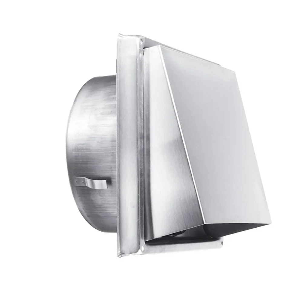 

Stainless Steel Air Outlet Wall Ceiling Air Vent Waterproof Vents Cap 304 Steel Ducting Ventilation High Quality