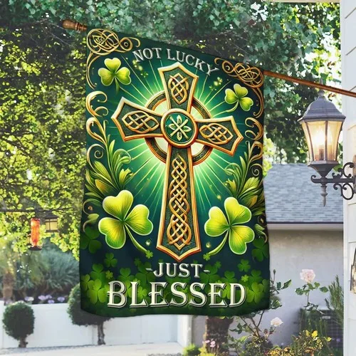 لا محظوظ فقط المباركة عيد القديس باتريك العلم جرادن FFLCCE ZZA #2