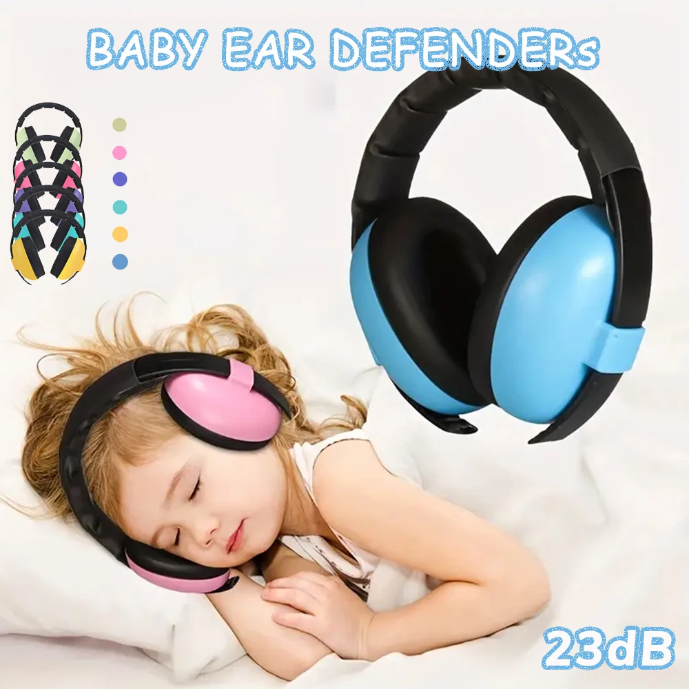 Ruisonderdrukkende Oorbeschermers Voor Kinderen Baby Gehoorbescherming Headset Zachte Oor Verdedigers Ruisonderdrukking Veiligheid Voor Autisme Kinderen