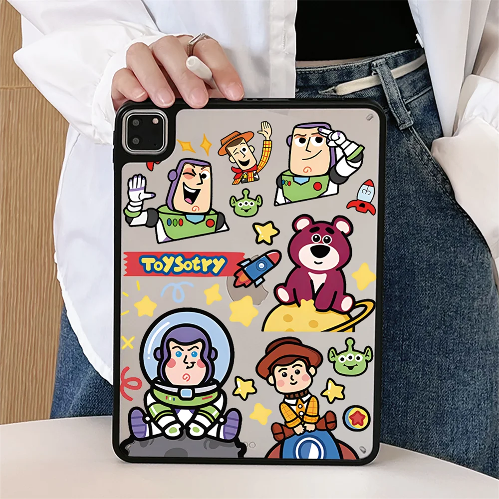 

Чехол «История игрушек» для iPad Air 11 2025 Air 4 5, 11-6, 7, 8, 9, 10-го поколения 9,7 10,9 2022 Pro11 2024 10,5 Mini6/7 Акриловый чехол