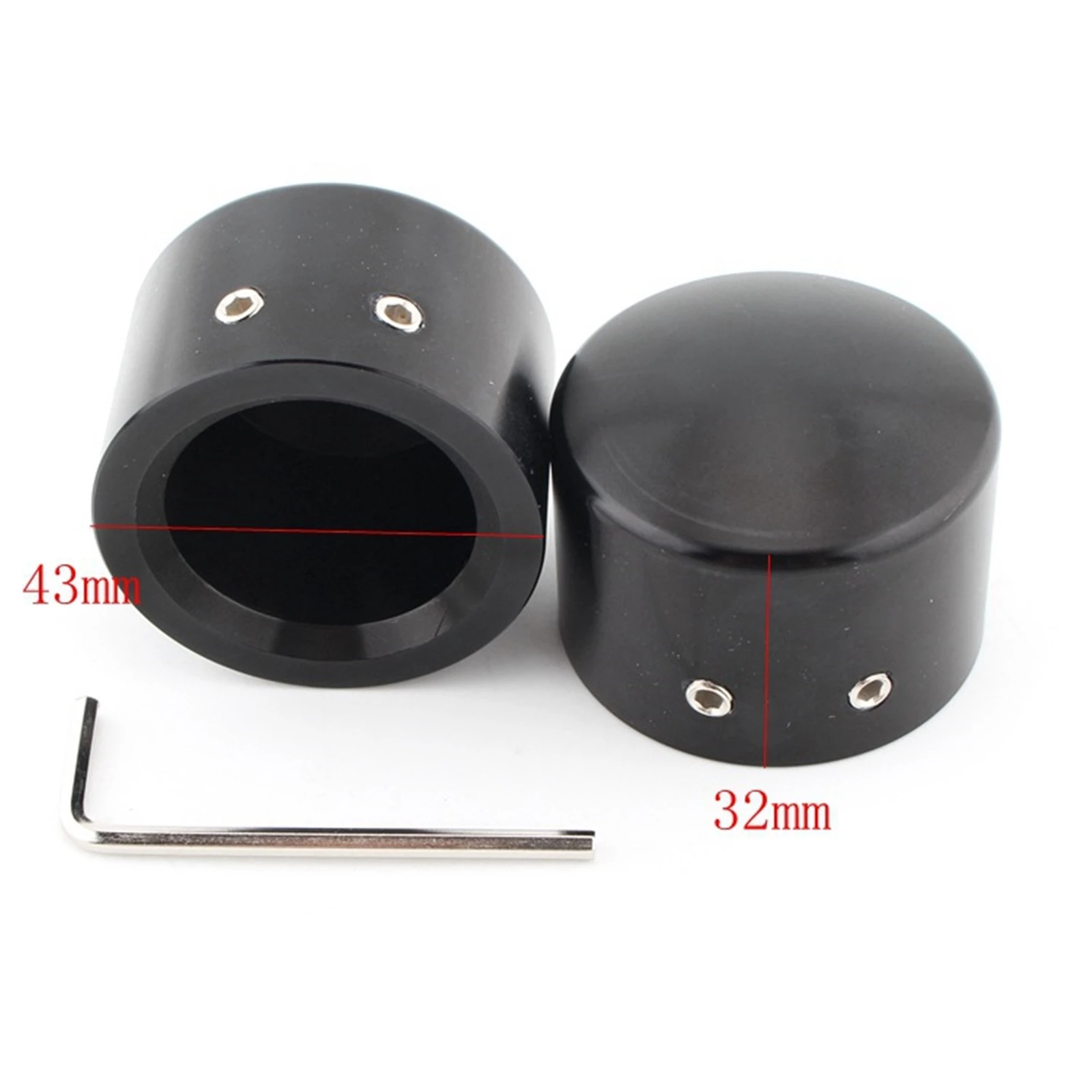 Motorbike Front Axle Nut Bolt Cover Cap For Harley Sportster 883 XL1200 X48 Custom Vehicle Operations V Rod VRSCSE