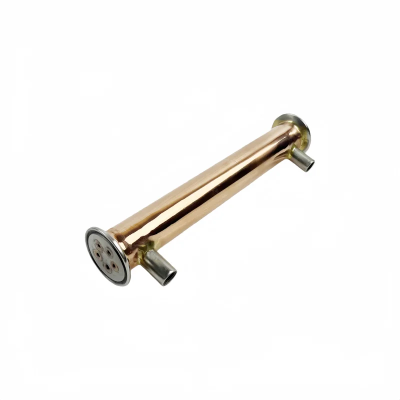 1.5inch FerruleOD50.5mm TC Copper Dephlegmator/Distillation Condenser With 1/4
