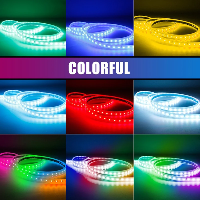 1.8m LED Car Hood Light Strip DRL Daytime Running Light Colorful Universal Decorative Lamp Turn Signal Stream Car Hood Headlight