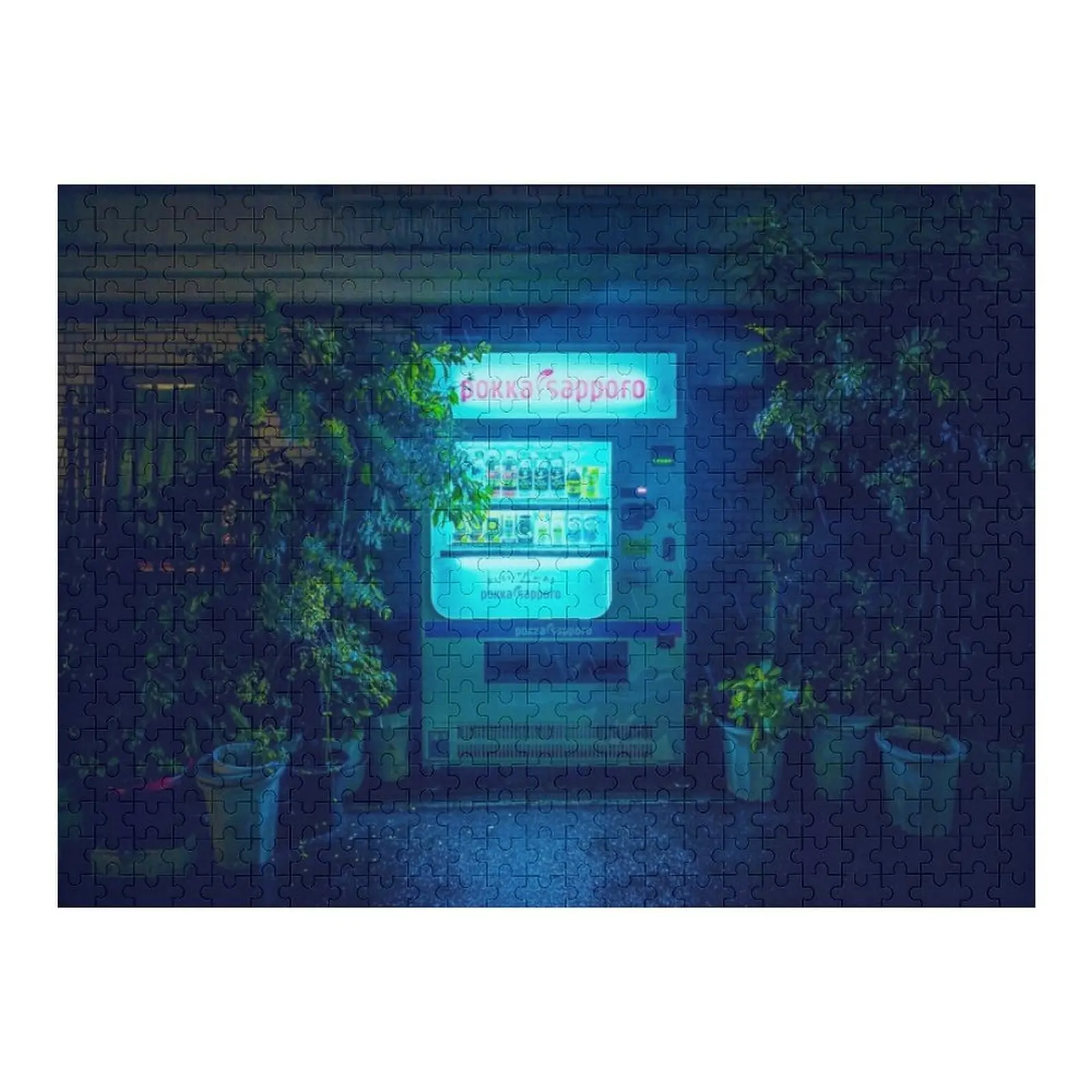 

Японский торговый автомат In The Midnight Rain Пазл Деревянные головоломки для взрослых Персонализированная игрушка Детская головоломка на заказ