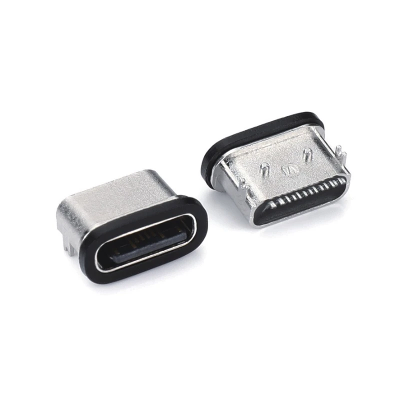

Typec16P board jellyfish seat horizontal patch eight-level waterproof connector