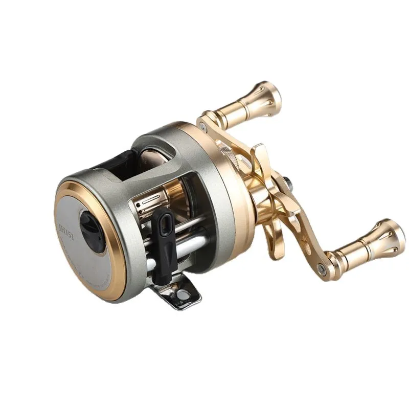 JH100/300 Type 10 axes métal tonnerre tambour poids lourd occultant Luya ligne de pêche roue pêche en mer