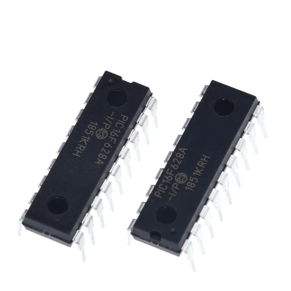 1 PCS PIC16F628A-I/P DIP-18 PIC16F628A PIC16F628 16F628 Flash-Based,8-Bit CMOS Microcontrollers