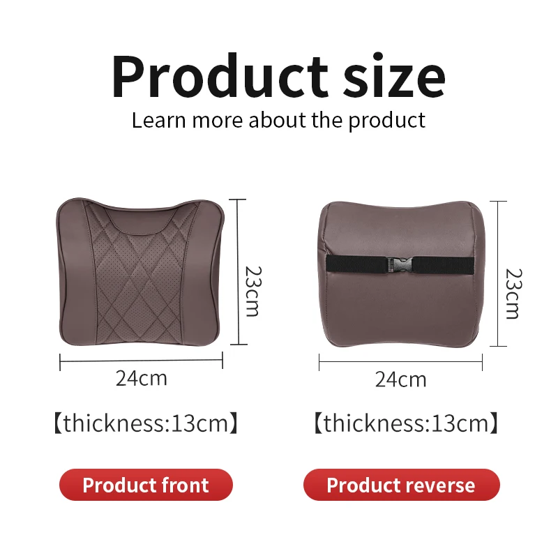 For Mercedes Benz CLA C117 C118 GLA X156 H147 GLB X247 GLC X253 GLE W167 W292 G-class W460 V-class W447 Car Headrest Neck Pillow - Image 5