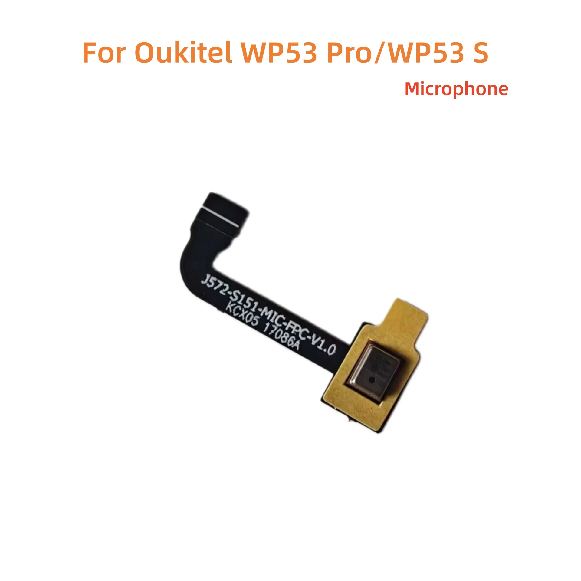 New Original For Oukitel WP53 Pro WP53 S Cell Phone Microphone FPC Cable MIC Repair Parts Accessory