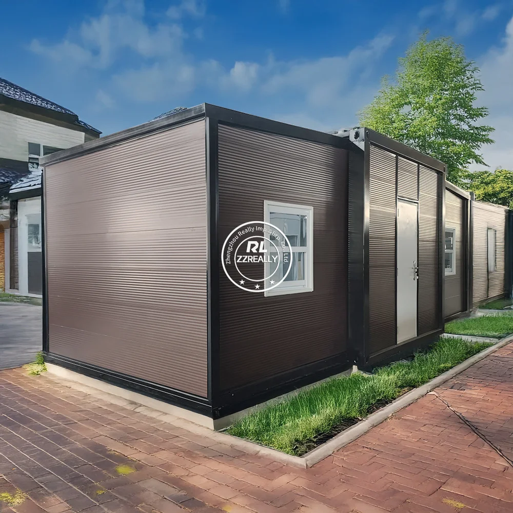 Modular Ready Made Luxury  20ft Accommodation Folding Container Homes Office Building Prefabricated Container House