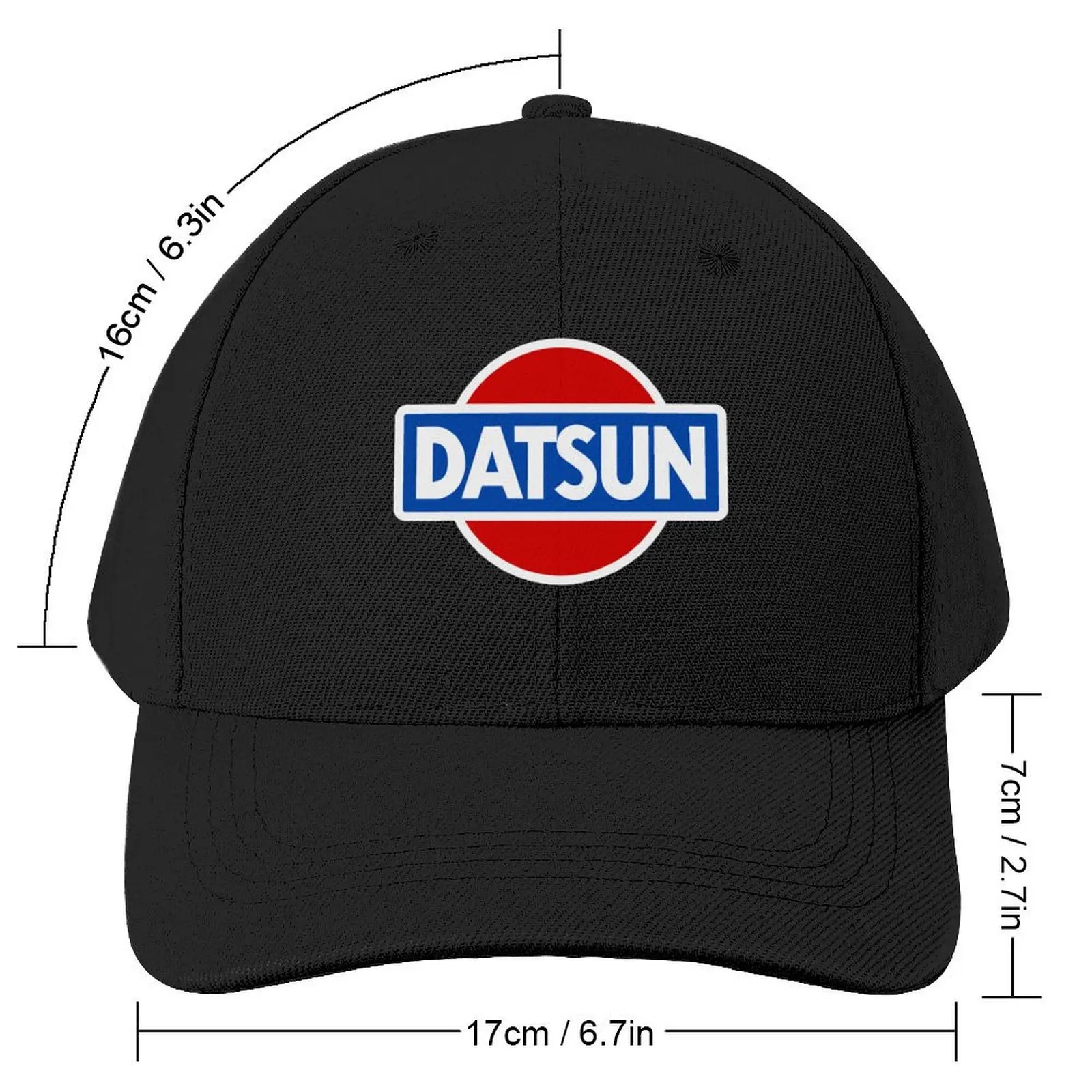 Datsun Vintage Logo Baseball Cap Trucker Cap Snap Back Hat Elegant Women's Hats Men's