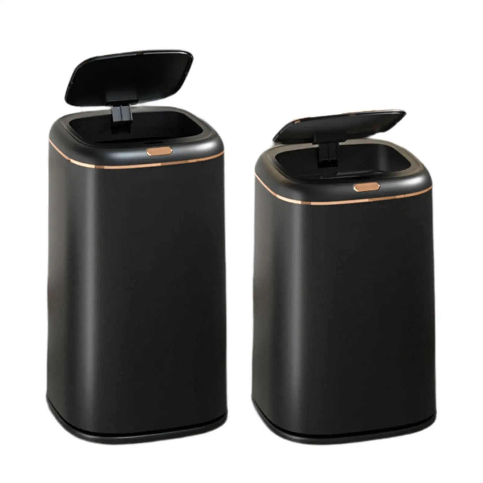 Motion Trash Can with Lid Dumpster Large Capacity Touchless Garbage Bin Dustbin for Bathroom Household Kitchen Bedroom Toilet