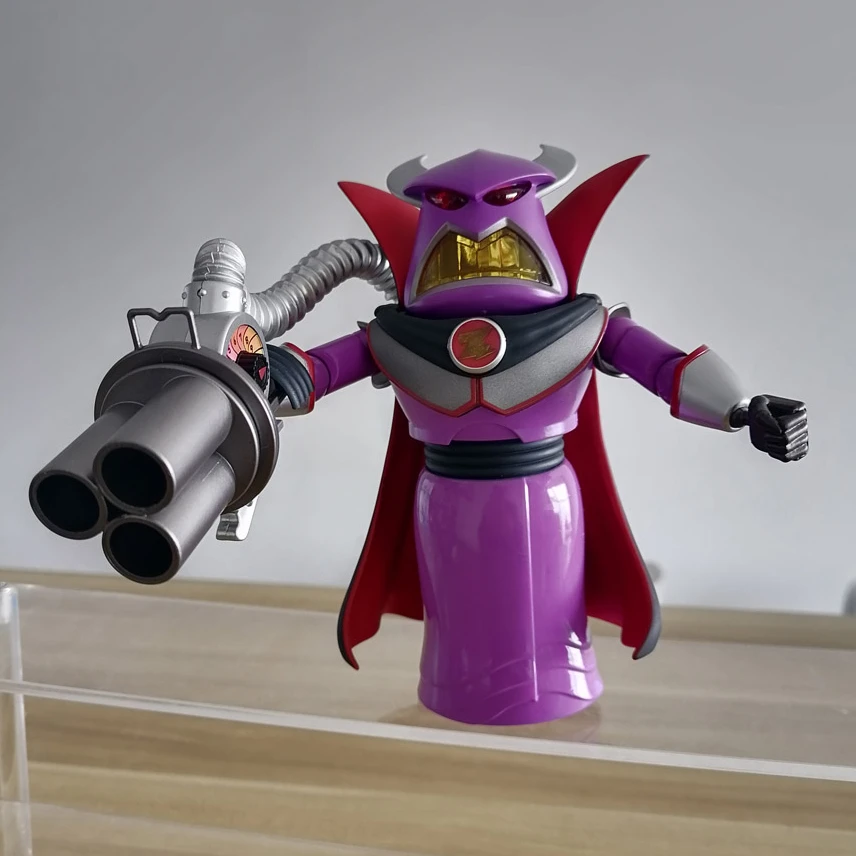 Evil Emperor Zurg Action Figure Disney Toy Story Arch Enemy of Buzz Lightyear Hybrid Metal Figuration Model Toys Collection